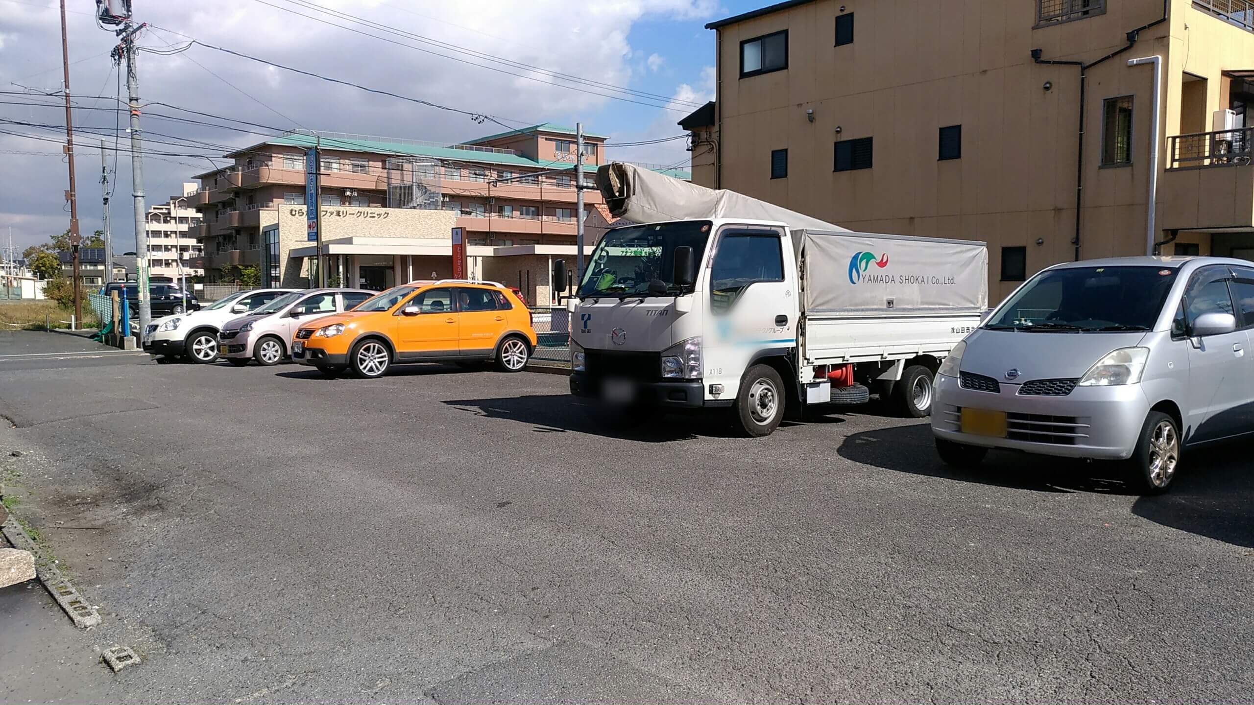 ミントハウス大治店の駐車場2