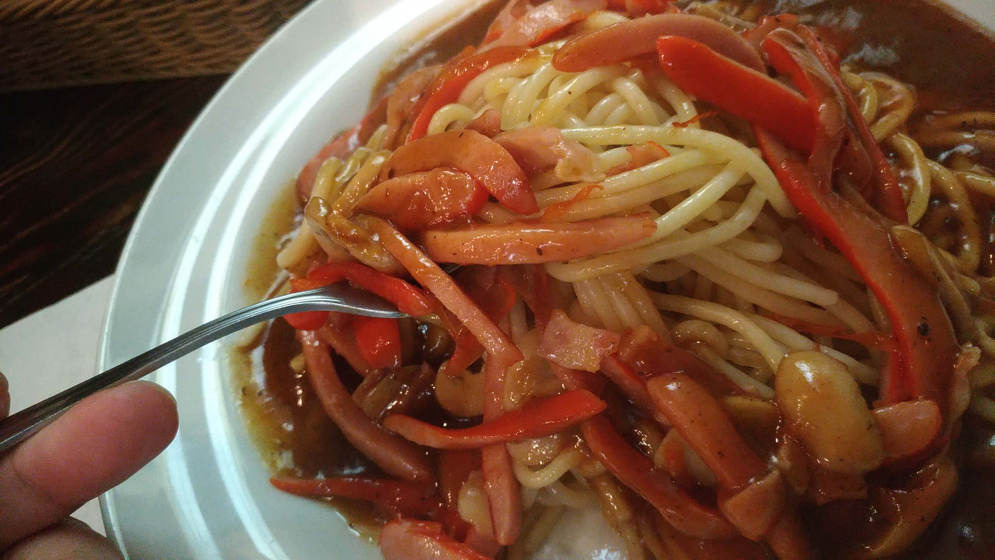 あんかけスパのユウゼンのミラネーズ食レポ